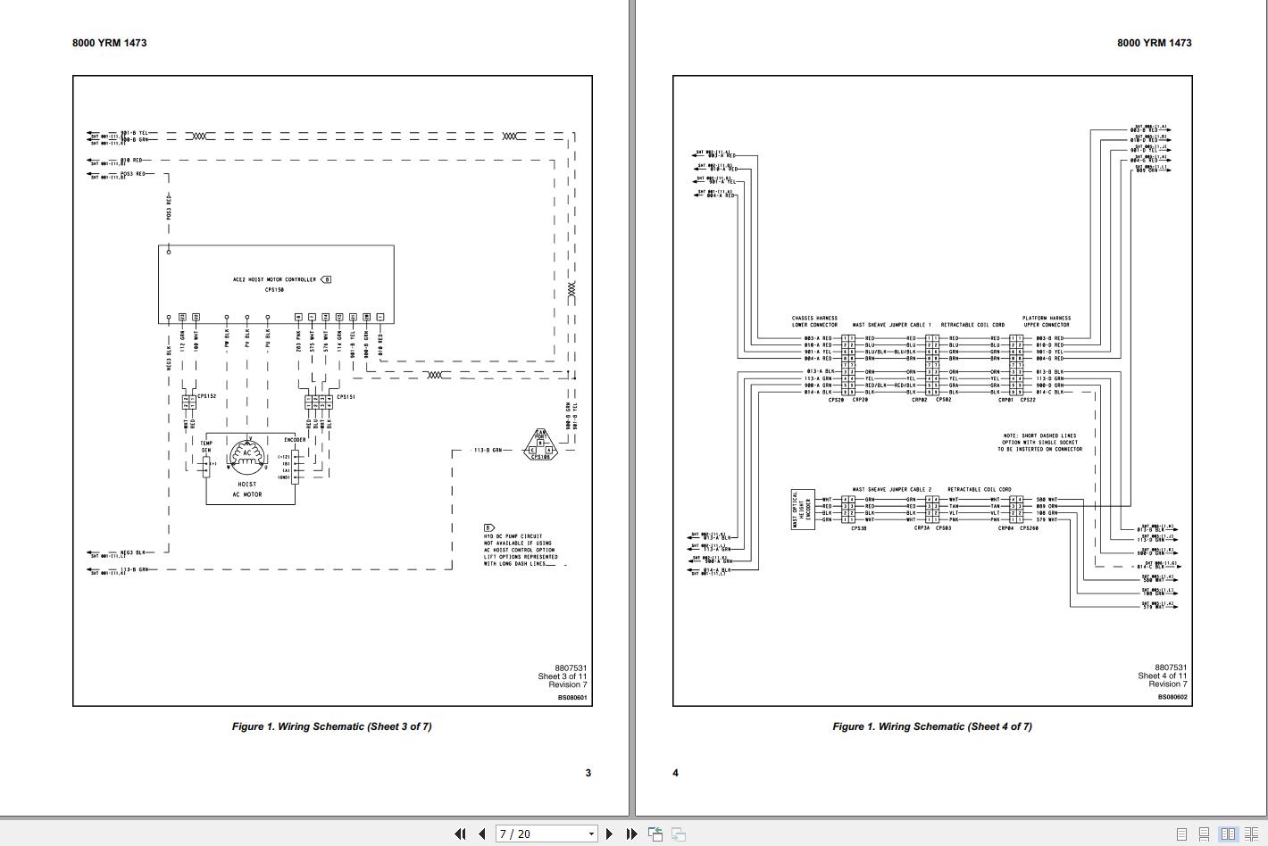Yale Forklift A497 FS030BF Service Manual 2