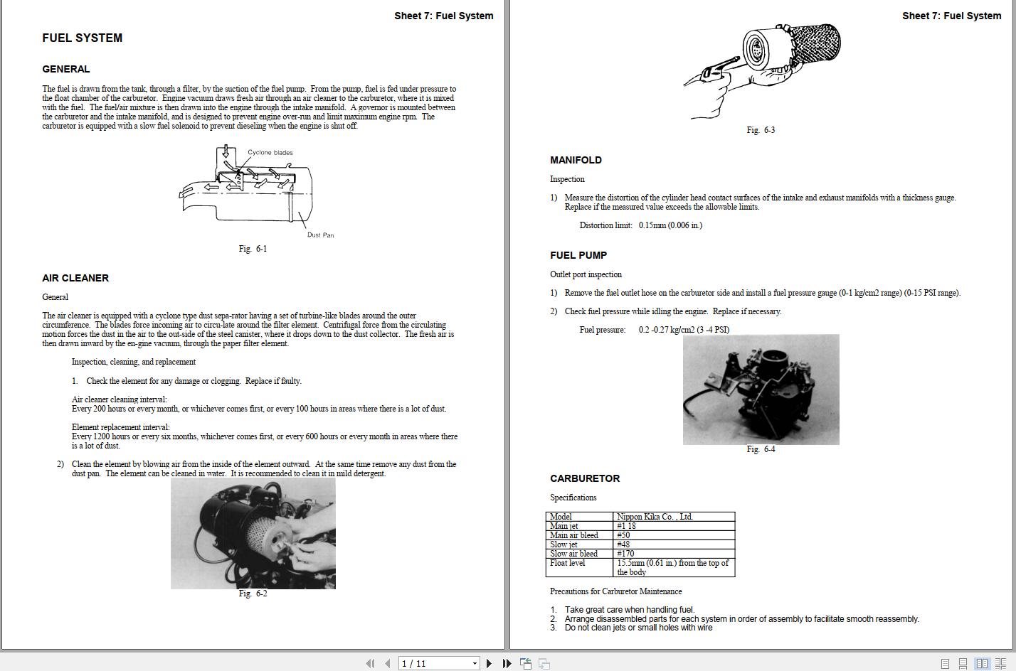 Yale Forklift A810 GPGLP030BF Service Manual