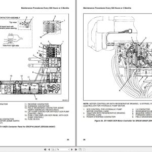 Yale Forklift A814 ERC AF BF Service Manual 3