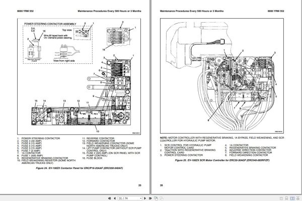 Yale Forklift A814 ERP AF BF Service Manual 2