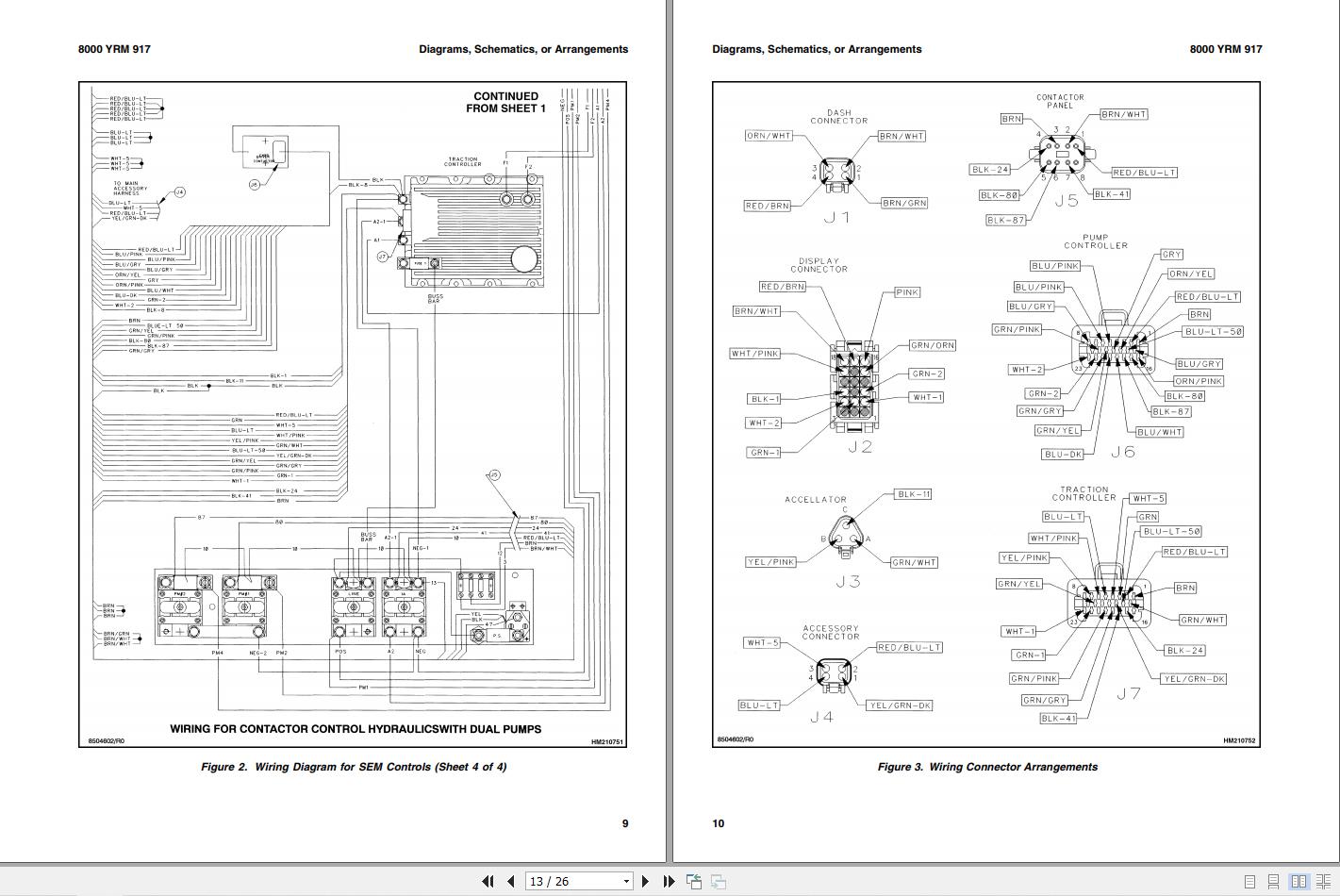 Yale Forklift A839 ERC070 80 100 120HG Service Manual 3