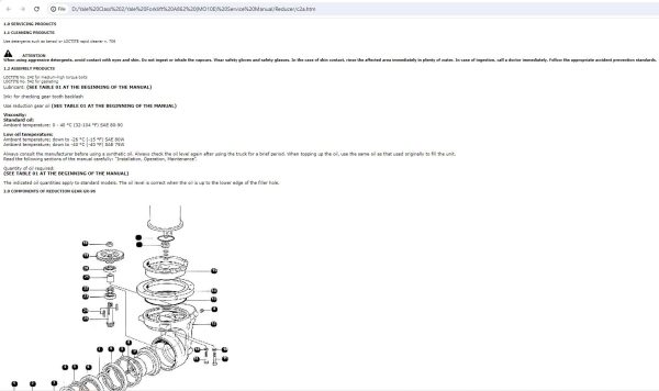 Yale Forklift A862 MO10E Service Manual