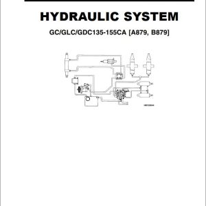 Yale Forklift A879 GC GDCGLC135 155CA Service Manual
