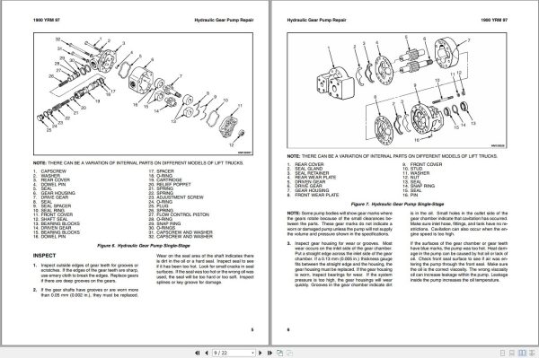 Yale Forklift A879 GC GDCGLC135 155CA Service Manual 2