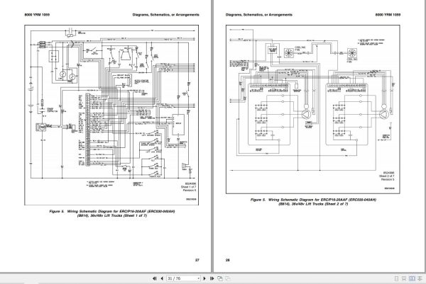 Yale Forklift A908 ERC040 65GH Service Manual 3