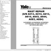 Yale Forklift A909 GDPGLP80 90VX GDPGLP80VX9 Europe Service Manual