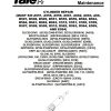Yale Forklift A910 GC GLC040 GLC070VX Service Manual 1