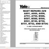 Yale Forklift A938 ERC40VH ERC50VH ERC50VHS ERC55VH Service Manual 1