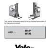 Yale Forklift A961 MR14 MR16 Service Manual