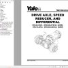 Yale Forklift A968 ERC045VG 070VG Service Manual 1