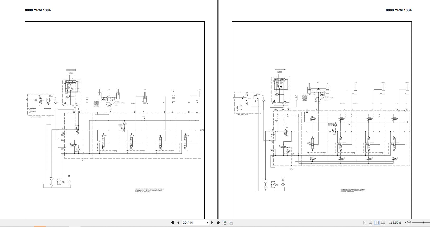 Yale Forklift A968 ERC045VG 070VG Service Manual 3