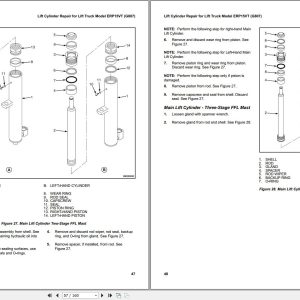 Yale Forklift A976 ERP22VL 25VL 30VL 35VL Service Manual 2