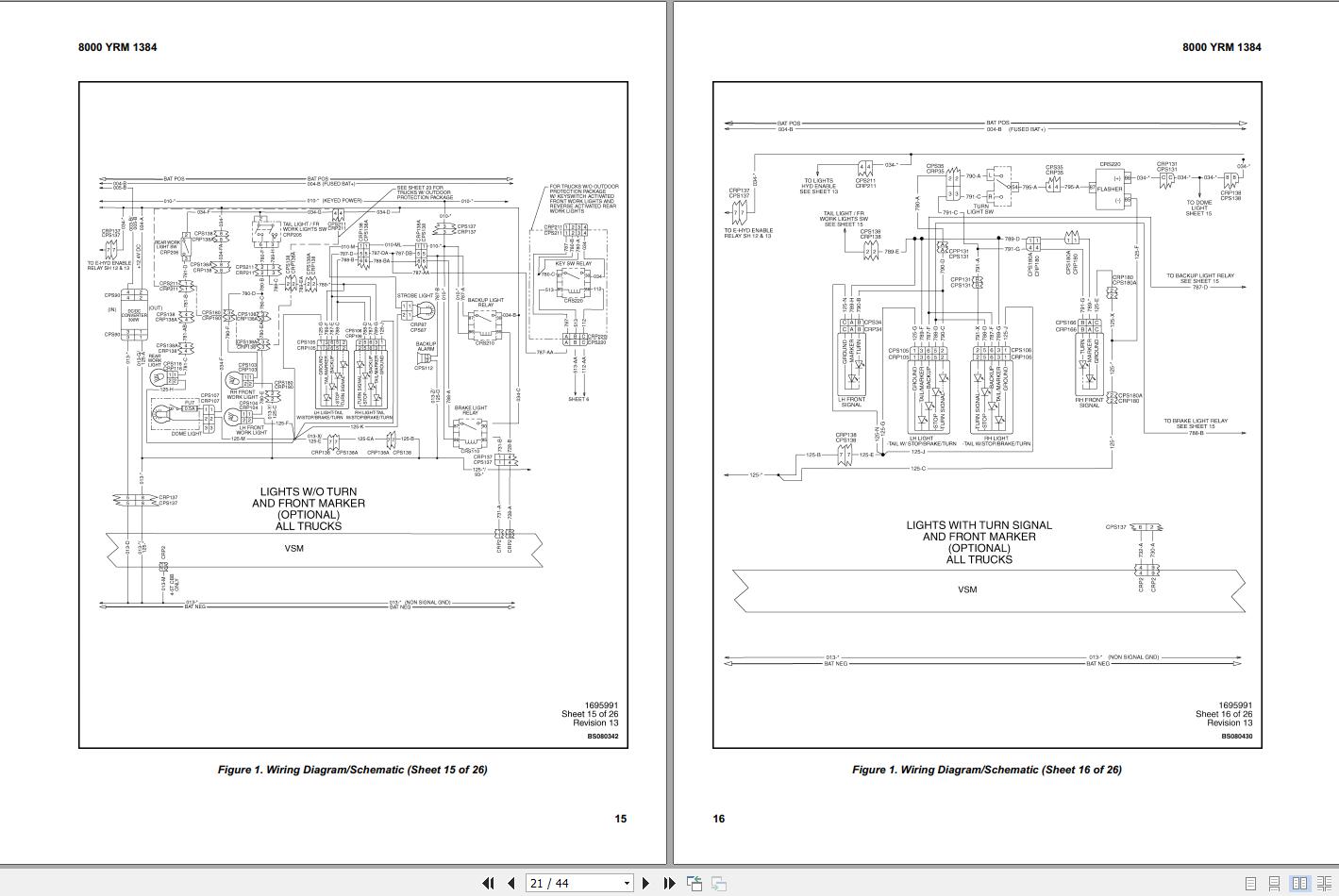 Yale Forklift A985 ERP080VM to ERP120VM Service Manual 3