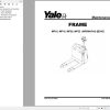 Yale Forklift B245 MP16 MP18 MP20 MP22 MPB045VH NEW Service Manual