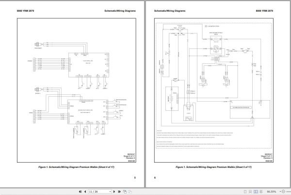 Yale Forklift B245 MP16 MP18 MP20 MP22 MPB045VH NEW Service Manual 2
