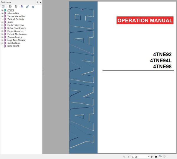 Yale Forklift B285 UT20P UT25P UT30P UT35P Service Manual 04.2022 2