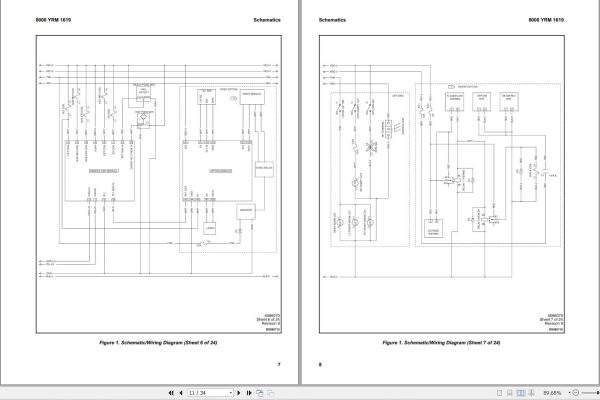 Yale Forklift B295 NDR030DB NR040DB NR035DB Service Manual 3