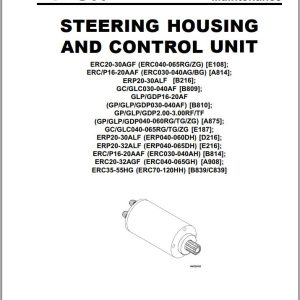 Yale Forklift B810 GPGLP030 040AF Service Manual 02.2023
