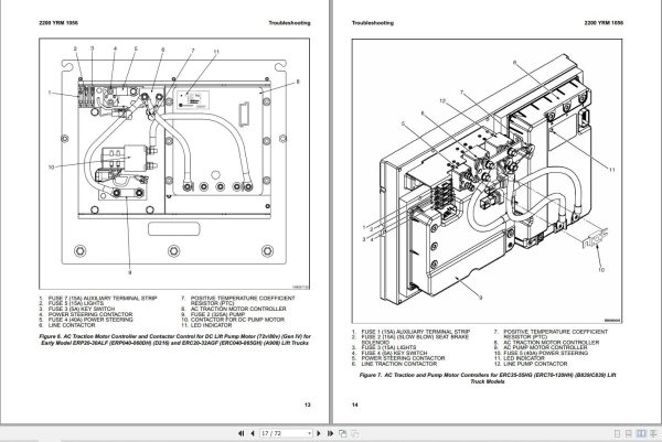 Yale Forklift B814 ERC16 20AAF ERP16 20AAF Service Manual 2