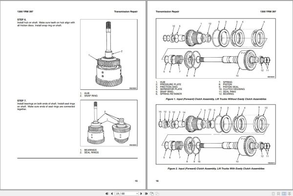Yale Forklift B818 GC GLC070 080LG GD GLC100 120MG Service Manual 2