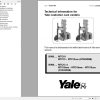 Yale Forklift B869 MTC13 80 MTC15 SWB MTC15 MWB MTC15 LWB NTA035SB Service Manual