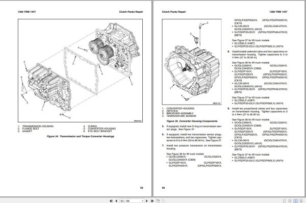Yale Forklift B875 GLP20 35VX GDP20 35VX Europe Service Manual 2