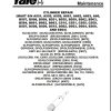 Yale Forklift B875 GPGLPGDP040VX GPGLPGDP070VX Service Manual 04.2023