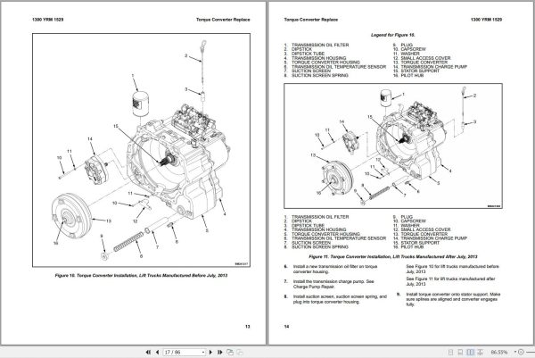 Yale Forklift B875 GPGLPGDP040VX GPGLPGDP070VX Service Manual 04.2023 2