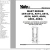 Yale Forklift B909 GLPGDP170VX to GLPGDP190VX Service Manual 02.2023