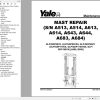 Yale Forklift B909 GLPGDP80VX to GLPGDP90VX Europe Service Manual 02.2023 1