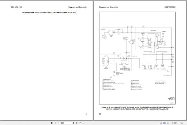 Yale Forklift B910 GC GLC040 070VX GC GLC55SVX Service Manual 3