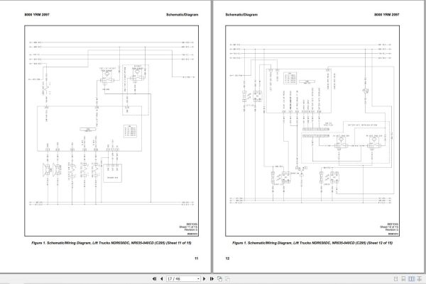 Yale Forklift C295 NDR030DC NR035DC NR040DC Service Manual 3