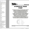Yale Forklift C810 GDPGLP16 18VX GDPGLP20SVX Europe Service Manual 01.2023