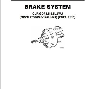 Yale Forklift C813 GPGLP070 120LJMJ Service Manual 02.2023