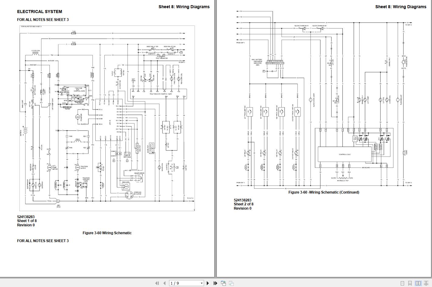 Yale Forklift C826 OSSS030BD Service Manual 2