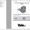 Yale Forklift C854 MP20T MP25T Service Manual