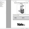Yale Forklift C855 MS16S Service Manual