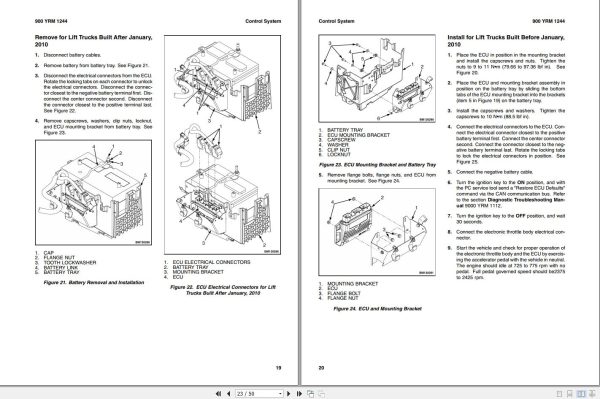 Yale Forklift C878 GDP135 155VX GLP135 155VX GP135 155VX Service Manual 02.2023 2
