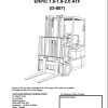 Yale Forklift D807 ERP 16 18 20 ATF Diabolo Up to D807A02353W Service Manual 1