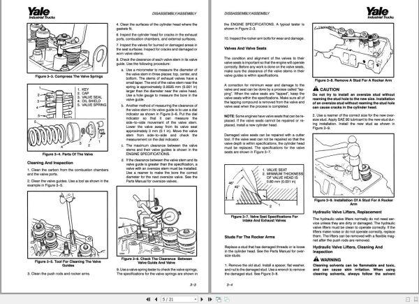 Yale Forklift E177 GLPGDP 202530 RFTF Europe Service Manual 2