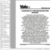 Yale Forklift E818 GLC40 45 55VX GLC55SVX Service Manual