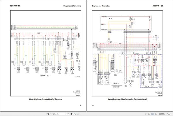 Yale Forklift E818 GLC40 45 55VX GLC55SVX Service Manual 3