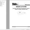 Yale Forklift E861 NR035EC NR040EC NR045EC NDR30EC NDR35EC Service Manual