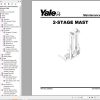 Yale Forklift E876 GDP190DC to GDP280DC Service Manual 1