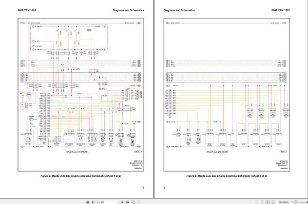 Yale Forklift E879 GC GLC GDC135VX 155VX Service Manual 3