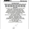 Yale Forklift F813 GPGDPGLP080VX to 120VX Service Manual 02.2023