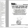 Yale Forklift F818 GC GLC080 120 VX to GC GLC120VXPRS Service Manual