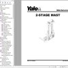 Yale Forklift F876 GDP190DC to GDP280DC Service Manual 02.2023 1