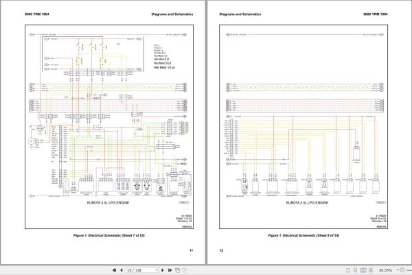 Yale Forklift F879 GC GLC GDC135VX 155VX Service Manual 3