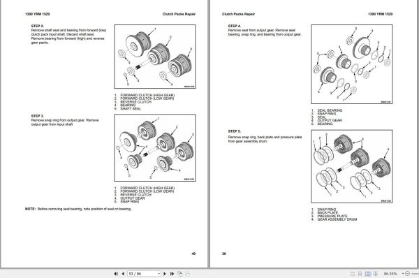 Yale Forklift G813 GLPGDP40VX5 to 55VX Europe Service Manual 02.2023 2